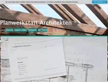 Tablet Screenshot of planwerkstatt.ch